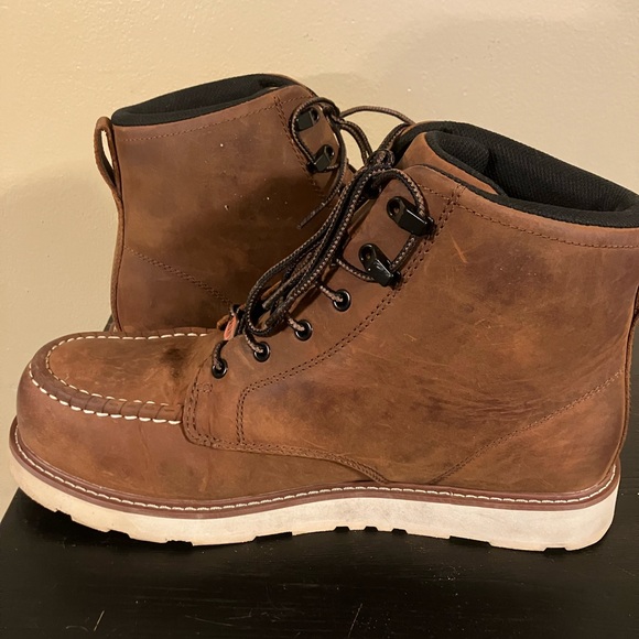 Brunt Marin (Comp Toe) Waterproof Safety Toe Wedge Work Boot - Slip size 12 - Picture 6 of 9